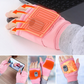 Heated Fingerless Gloves with Type-C Charging and 3 Heat Levels, One Size
