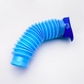 Portable Urinal Bottle with Dual Adapters and Flexible Hose, 750ml