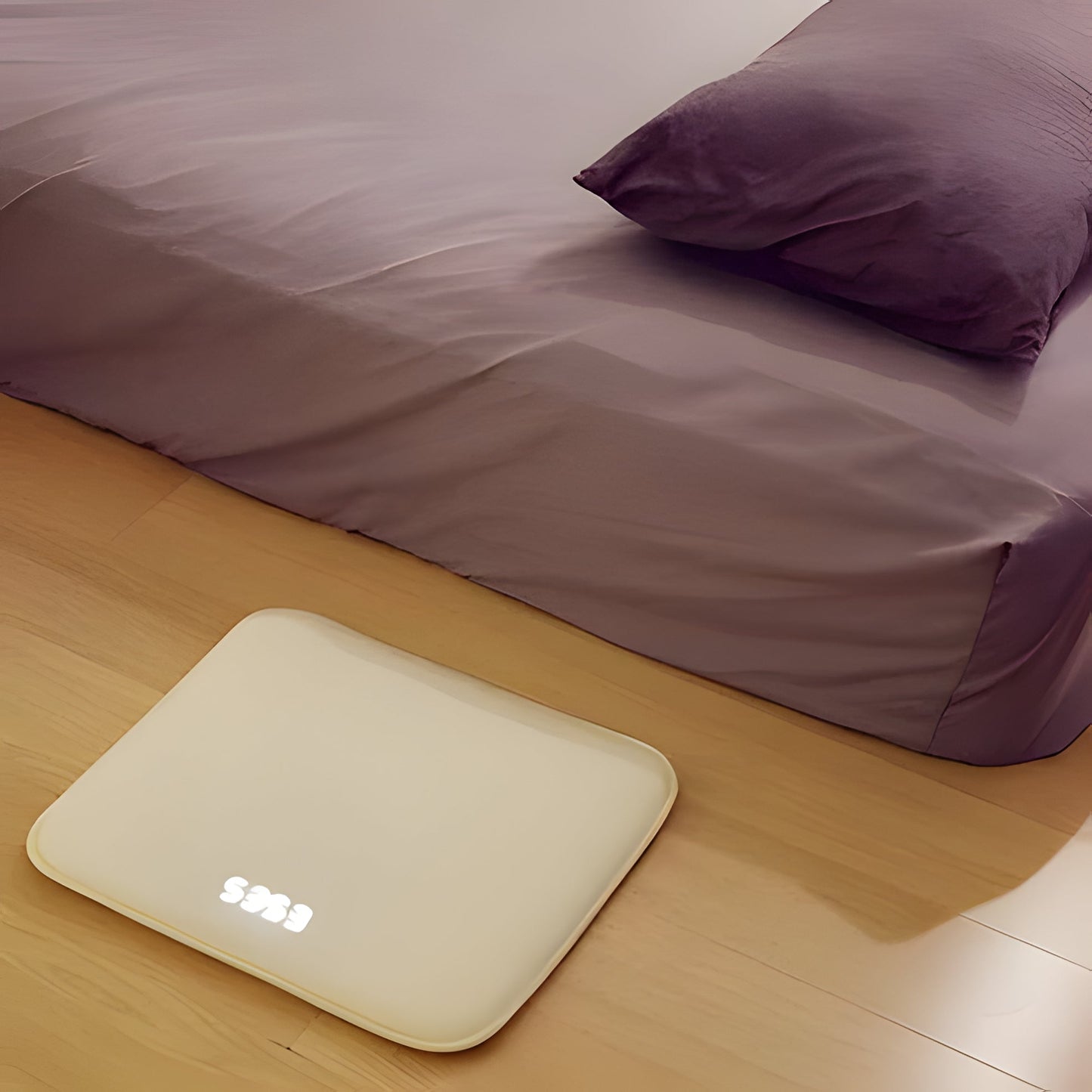 Pressure Sensitive Alarm Mat with Time Display and Custom Audio Upload