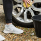 Waterproof Shoe Covers with Non-Slip Tread and Compact Packable Design, Storage Pouch