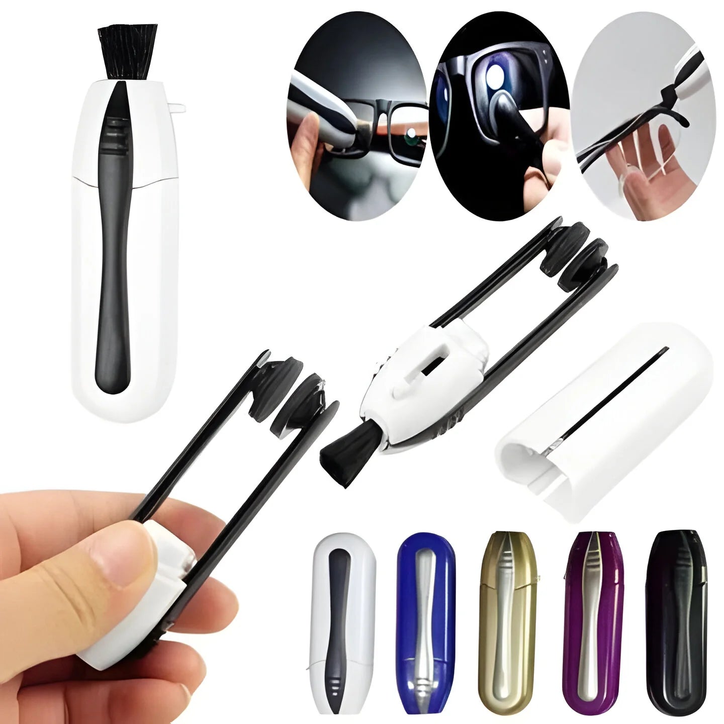 Professional Eyeglass Cleaner with Dry Cleaning Technology