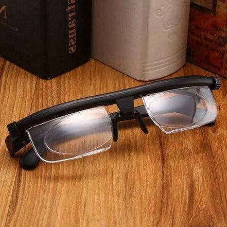 Adjustable Focus Reading Glasses For Near And Distance Vision