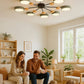 Scandinavian LED Ceiling Light, Branched Modern Design