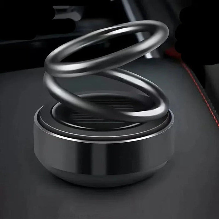 Compact Kinetic Heater with Rotating Ring Design for Cars and Indoor Spaces