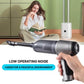 Cordless Handheld Vacuum with Turbo Suction and Snap-On Nozzle Attachment