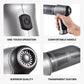 Cordless Handheld Vacuum with Turbo Suction and Snap-On Nozzle Attachment
