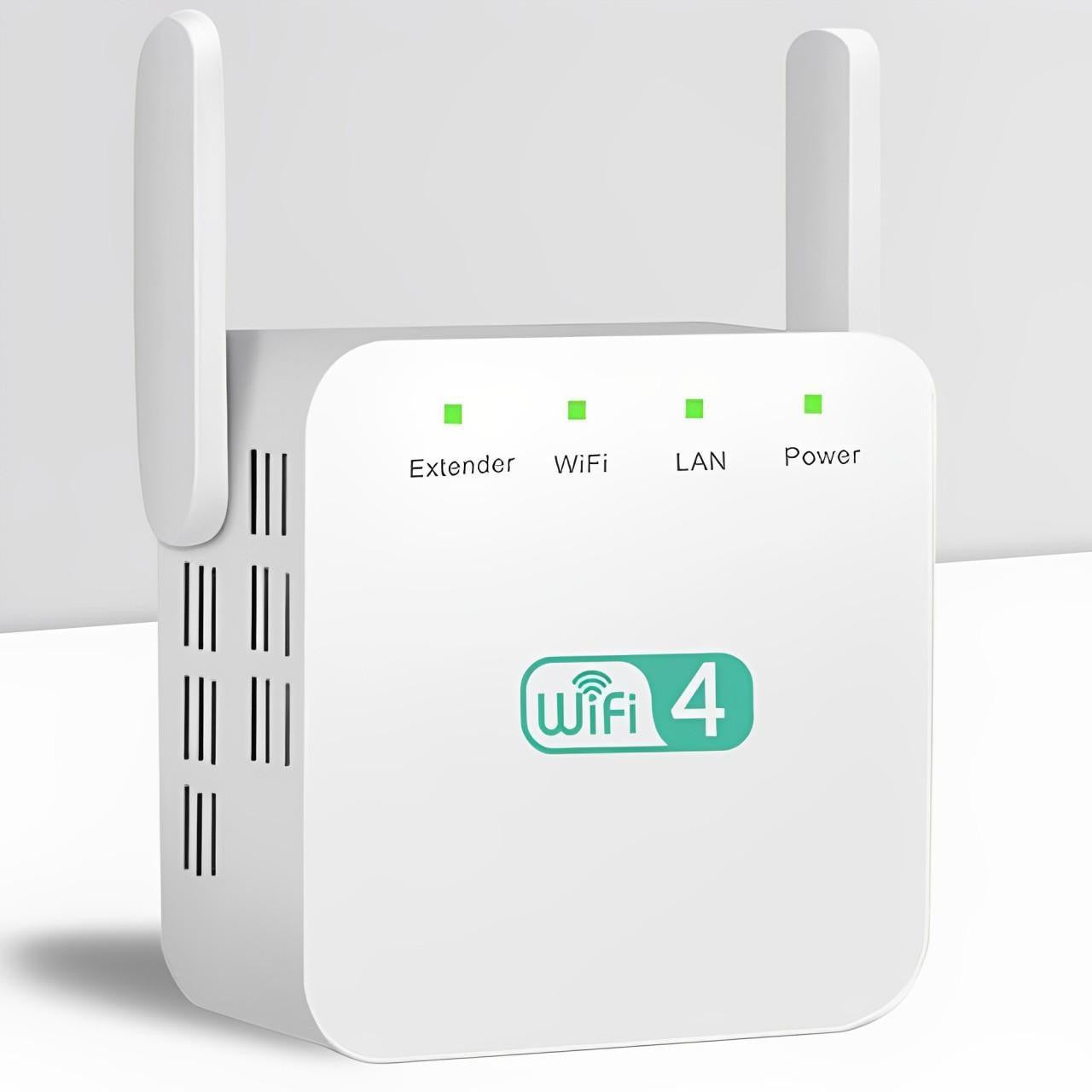 WiFi Repeater with Wall Penetrating Antenna and Multi-Device Support