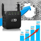 WiFi Range Extender with High-Gain Antennas and Gigabit LAN Port, Dual-Band Coverage