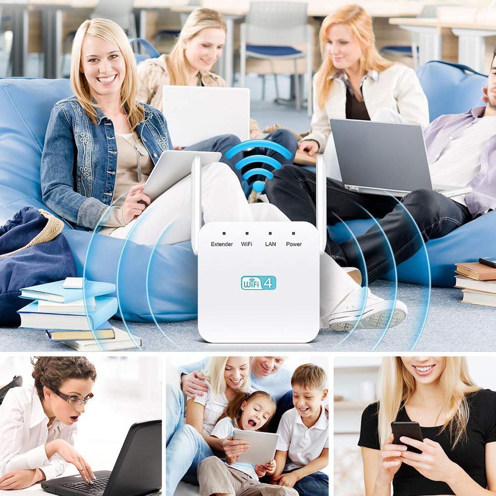 WiFi Repeater with Wall Penetrating Antenna and Multi-Device Support