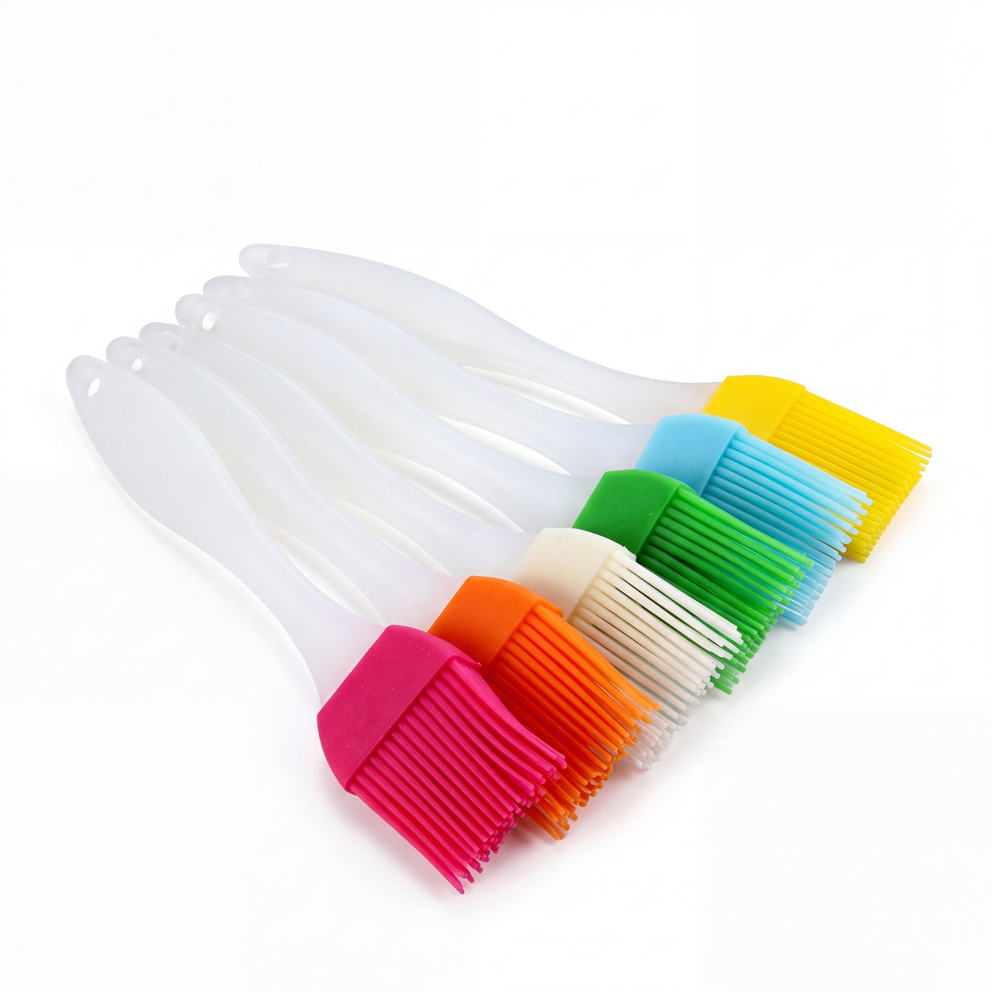 Silicone Basting Brush with Heat Resistant Bristles and Non Stick Design