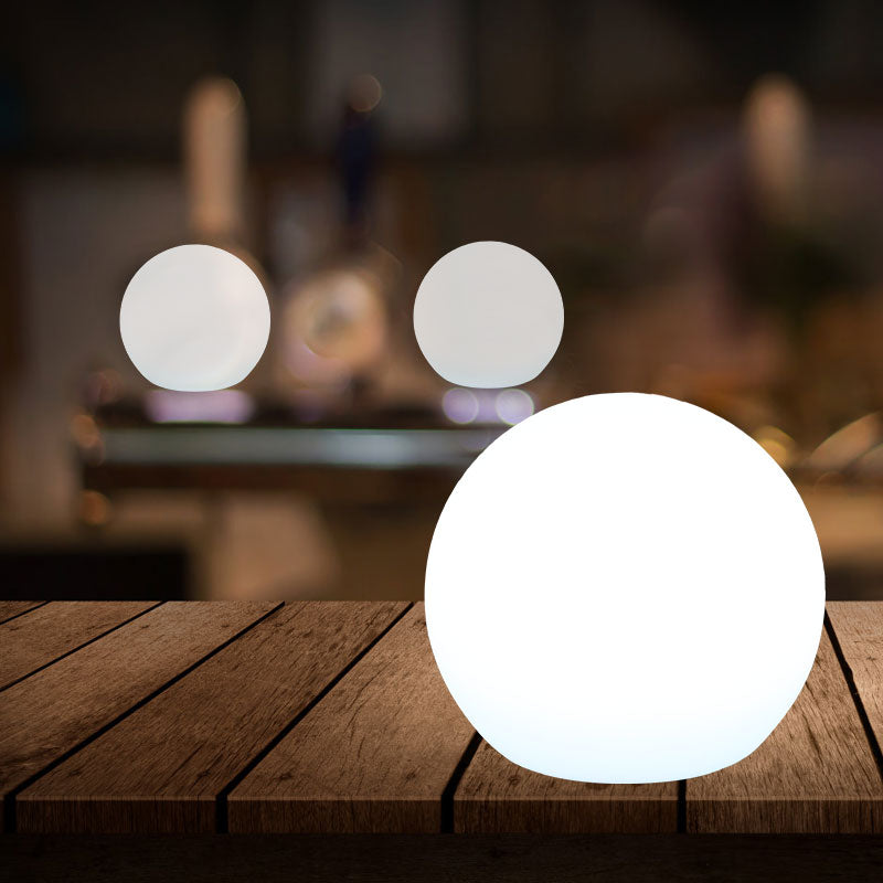 Color Changing Orb Lamp with Remote Control and 10-Hour Runtime