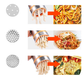 Manual Pasta Maker with Stainless Steel Rollers and Counter Clamp