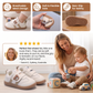 First Walker Shoes with Flexible Sole and Non-Slip Bottom, Breathable Upper