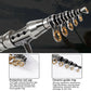 Telescopic Fishing Rod and Reel Combo with Metal Spool, Carrying Bag