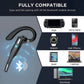 Wireless Dual-Mic Bluetooth Headset for Hands-Free Calling
