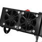 12V Car Heater with 500W Output and Dual Independent Switches, Four Vents