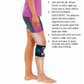 Leg Brace with Targeted Acupressure Pad and Adjustable Strap for Lower Back Tension