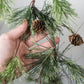 6' Smokey Pine Garland Lifestyle Photo