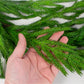 18' Soft Touch Fir Pine Garland detail photo 3
