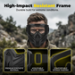 Full Face Protective Mask with Detachable Goggles and Anti-Fog Vents All Vera Mart