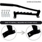 Wall Mounted Log Splitter with Lever Action and Carbon Steel Blade