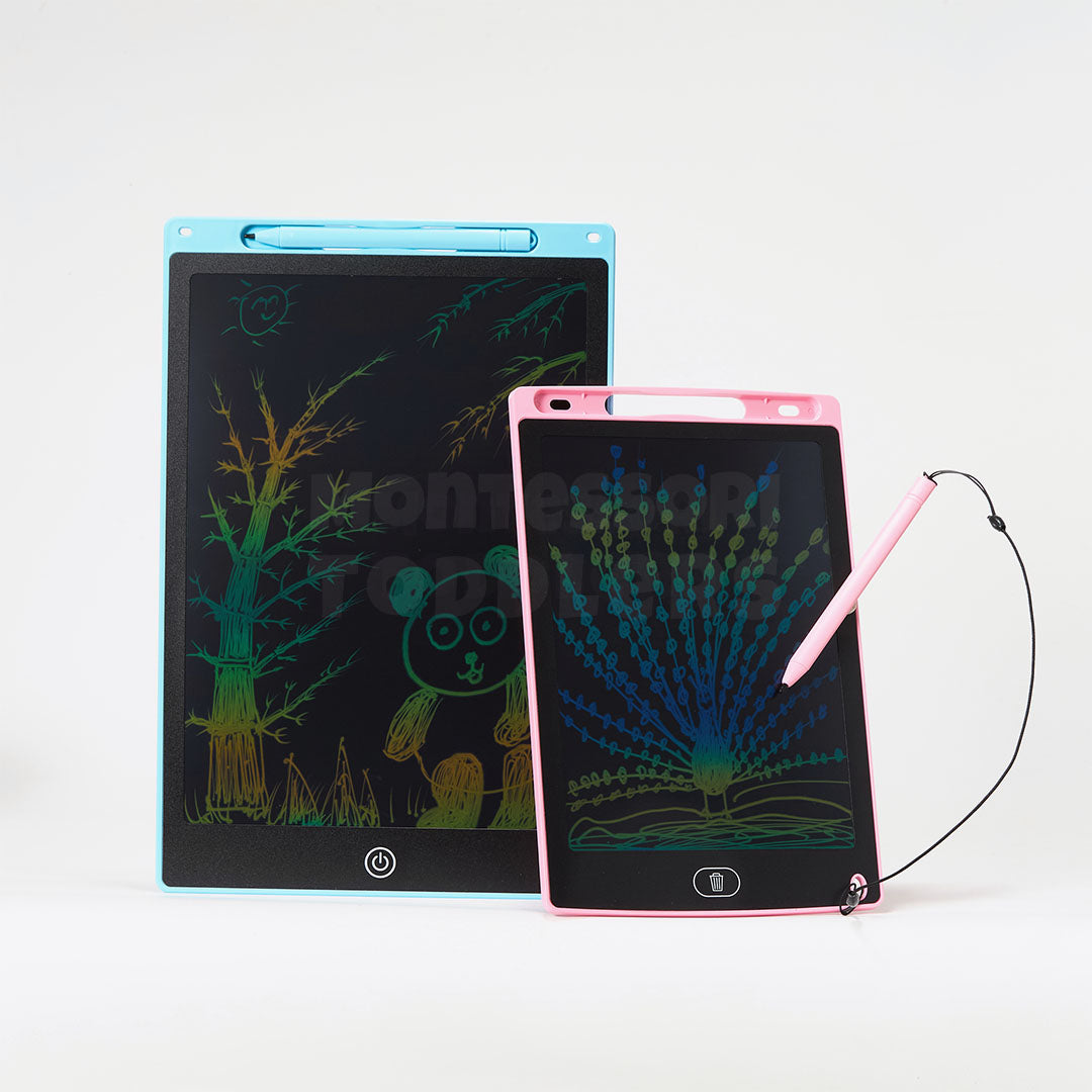 LCD Writing Tablet with Pressure Sensitive Screen and Lock Switch for Toddlers