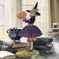 Wearclo | Halloween Figurine | Handmade Witch Decoration | Resin