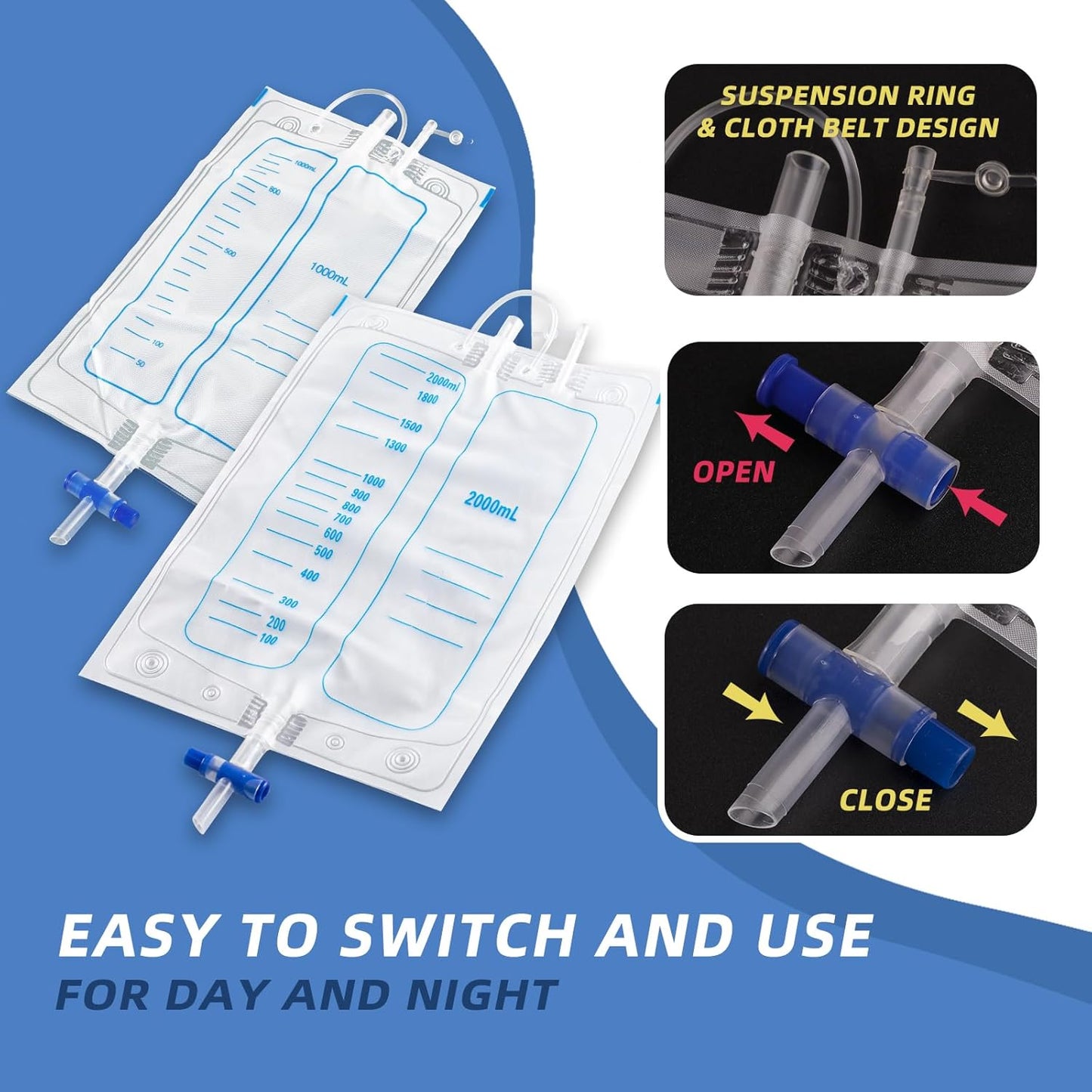 Wearclo | Medical grade portable reusable urine drainage bag
