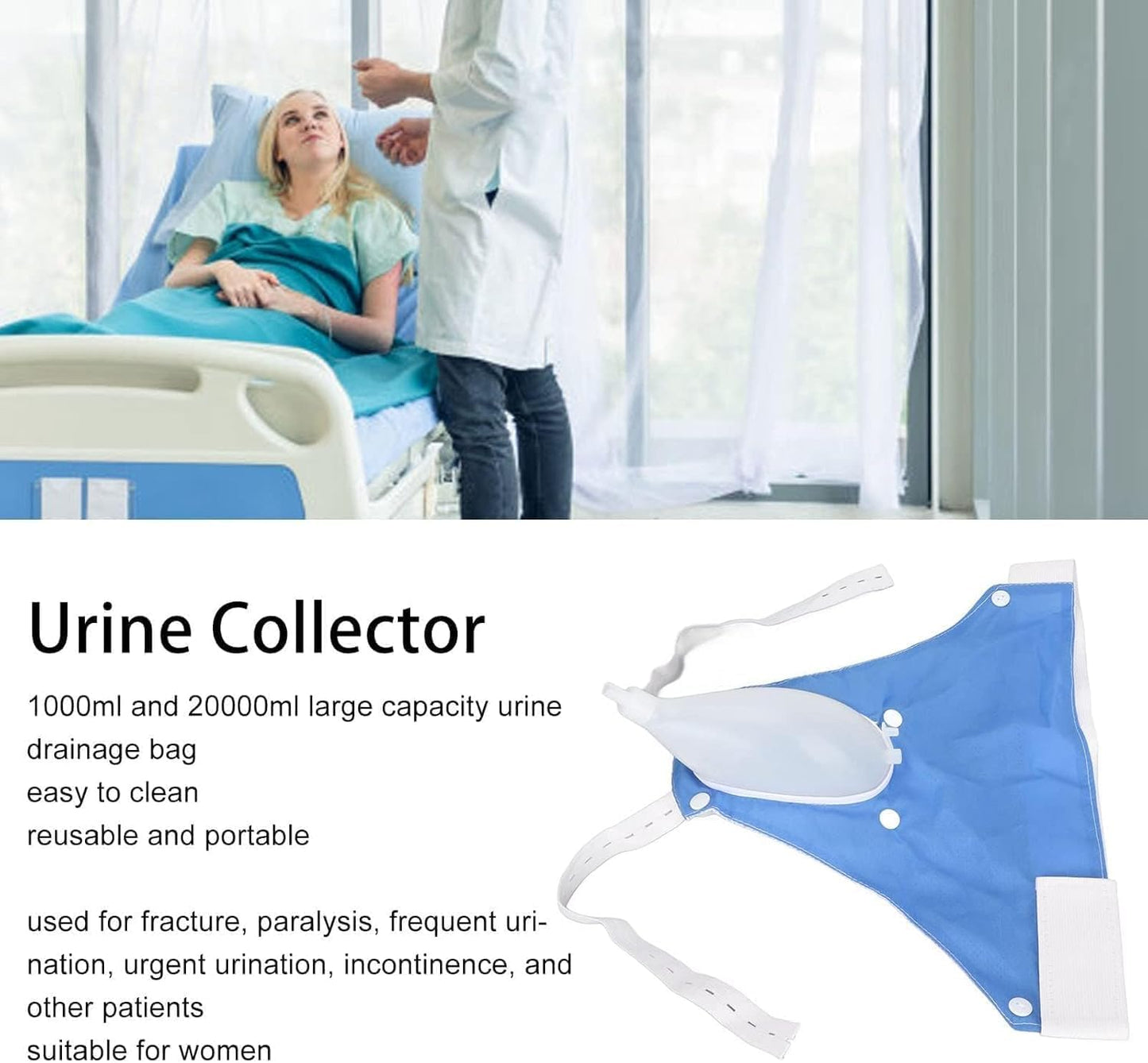 Wearclo | Medical grade portable reusable urine drainage bag