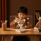 Illuminated Drawing Board with Reusable Wipe Clean Surface and Built-In LED Panel