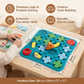 Interlocking Block Puzzle with Movable Vehicle and Street Layout for Spatial Learning