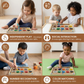 Magnetic Bead Maze Board with Color Sorting and Counting Activities