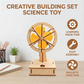 Building Set with Hydraulic Arm and Propeller Plane, Working Mechanics Models