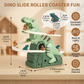 Dinosaur Slide with Built-In Steps and Stable Frame for Toddlers