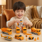 Magnetic Building Vehicle with Robot Transformation and Dual Forms