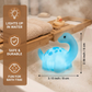 Floating Dinosaur Bath Toy with Color-Changing LED and Night Light Function