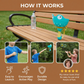 Pull String Propeller Launcher with Six Colorful Propellers