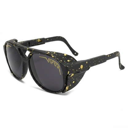 Windproof UV400 Viper Motorcycle Sunglasses - Image 1