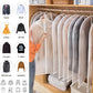 Hanging Garment Covers 24-Pack with Full Length Zipper and Anti-Dust Design, 3 Sizes